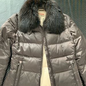 Beautiful Prada coat  for sale. Dark wine color.